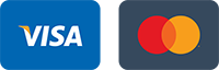 Visa · Mastercard ile güvenli ödeme